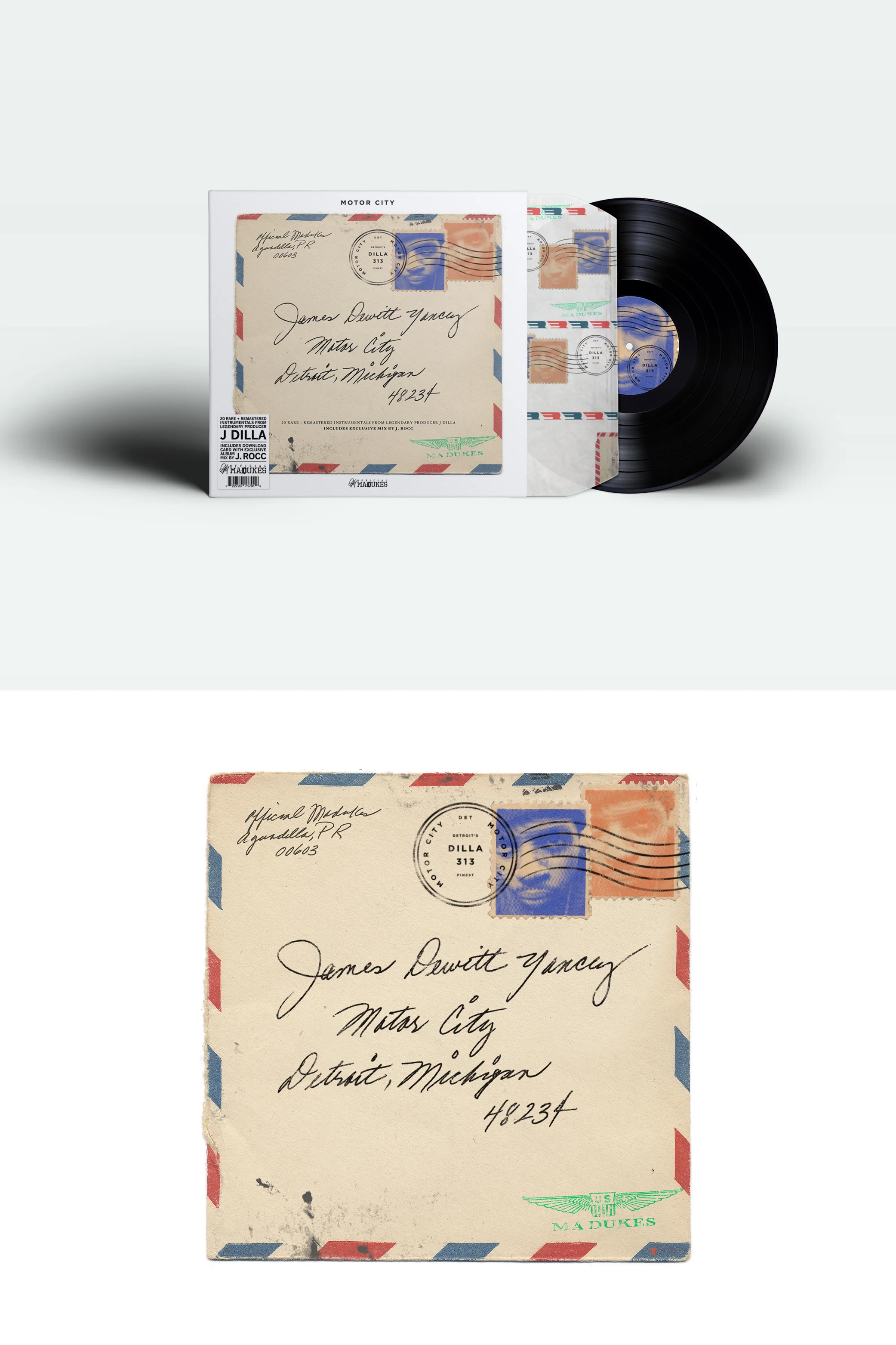 dynamic dynosaur studioJ Dilla Motor City deluxe album art